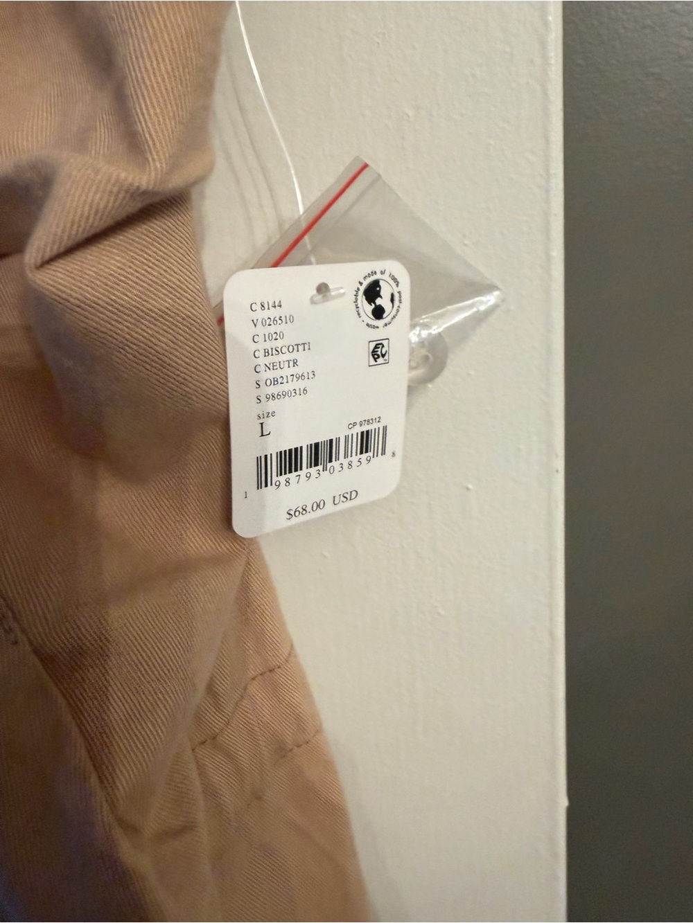 Free People Biscotti Tan Button-Front Drawstring Tank - Picture 7 of 10